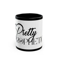 Pretty Prophetic Black Mug – Inspirational Coffee Cup for Dreamers & Creatives
