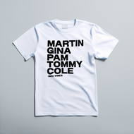 Martin Cast Tshirt (90s Vibe)